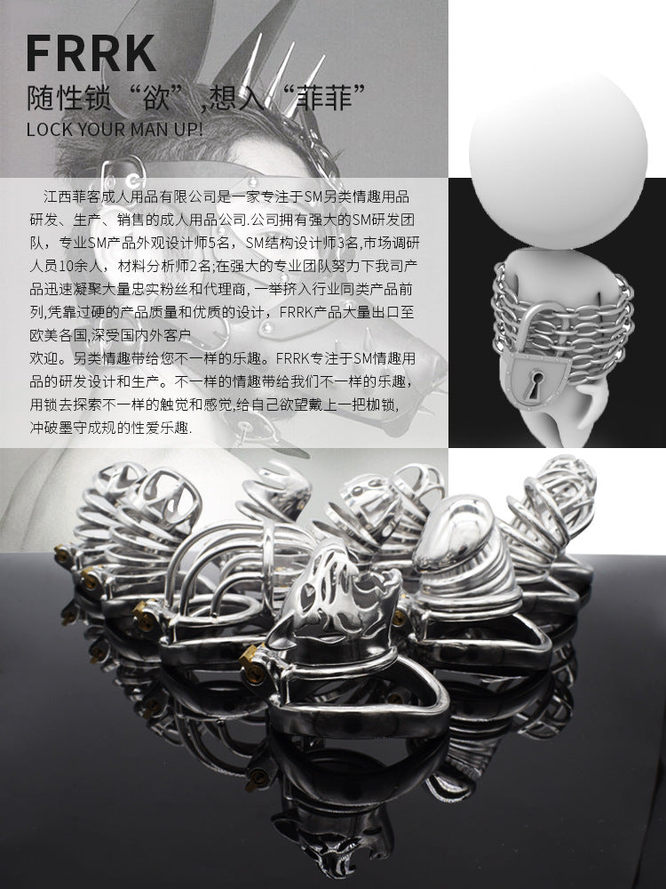FRRK-Comprehensive Cobra Series Men's Stainless Steel cb Birdcage Dropshipping Wholesale