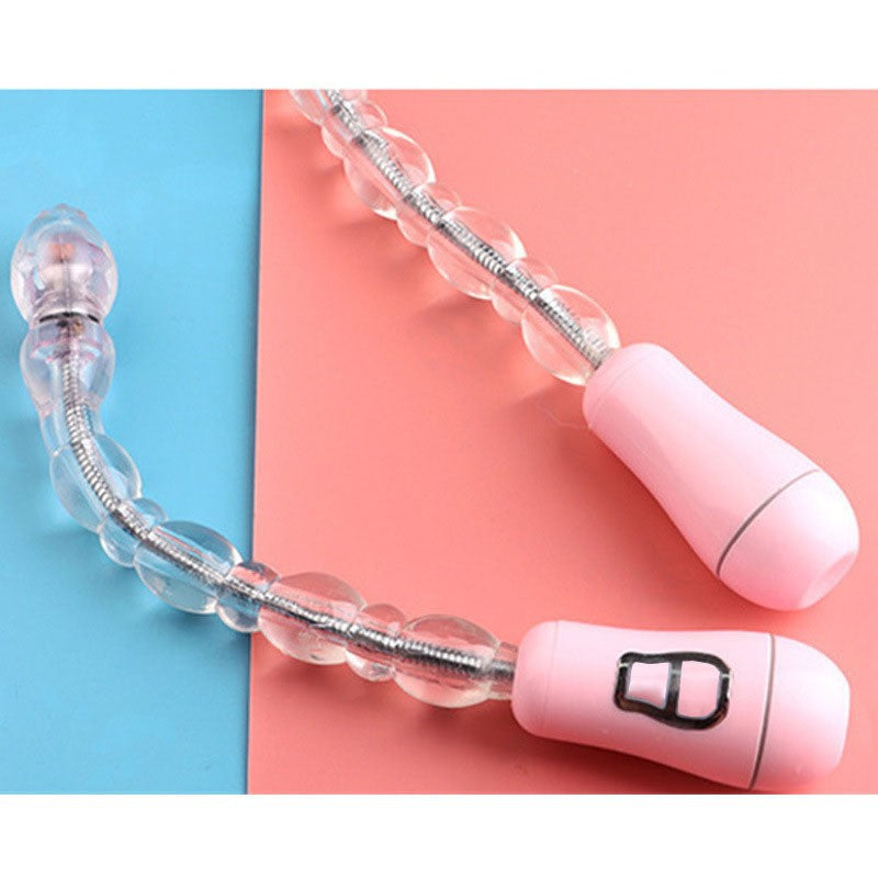 Female Anal Electric Bead Vibrator Rechargeable Anal Bead Plug Anal Masturbator Adult Sex Toys