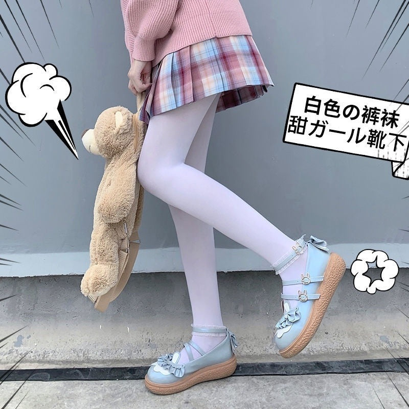 Tall Crossdresser Plus Size White Women's Clothing Big Brother Pantyhose190Long Men's Base Layer Spring and Autumn Stockings