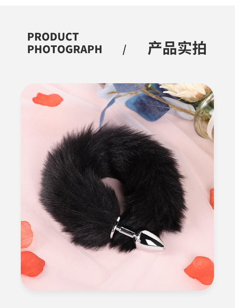 sm Mini Anal Plug Fox Tail Anal Stimulation and Enlargement Training Tool Transvestite Anal Toys Adult Products