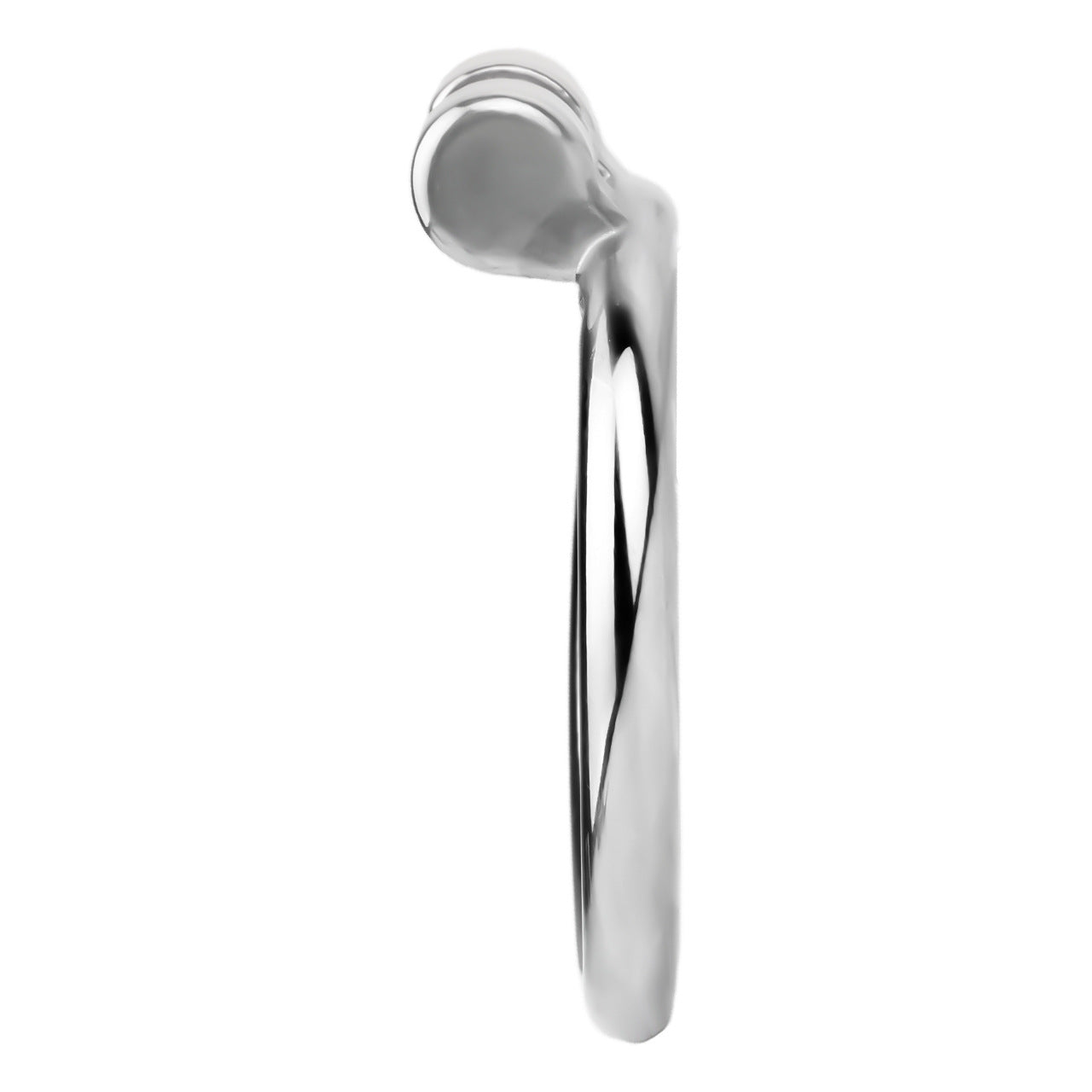 FRRK-238Metal Stainless Steel Horse Eye Rod Anti-Escape Chastity Lock with Urination Catheter for Men