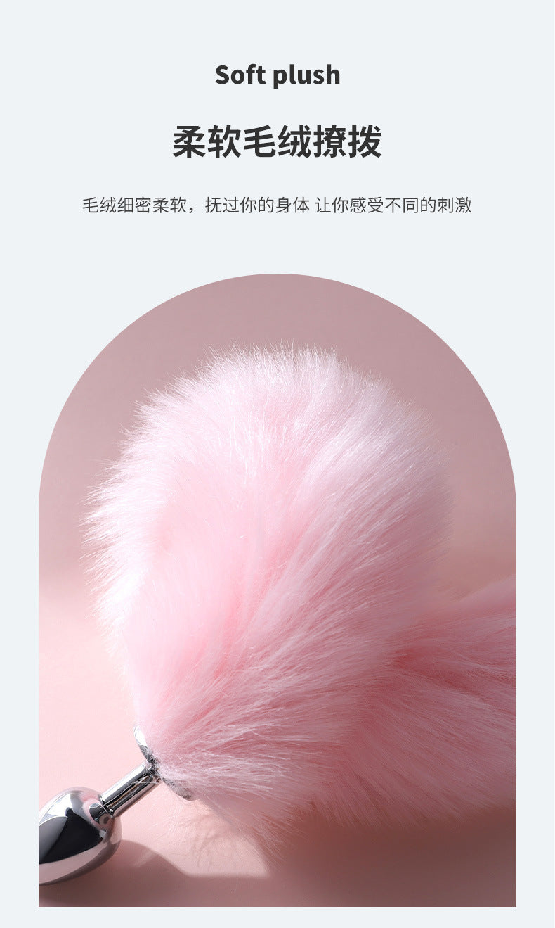 sm Mini Anal Plug Fox Tail Anal Stimulation and Enlargement Training Tool Transvestite Anal Toys Adult Products