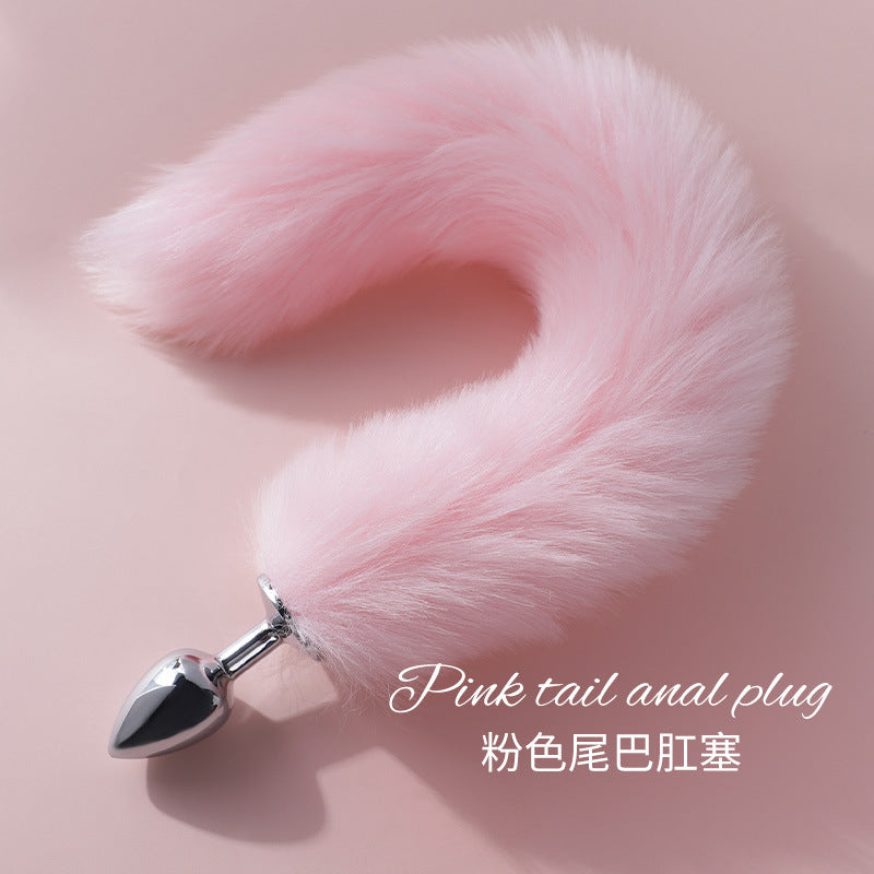 sm Mini Anal Plug Fox Tail Anal Stimulation and Enlargement Training Tool Transvestite Anal Toys Adult Products