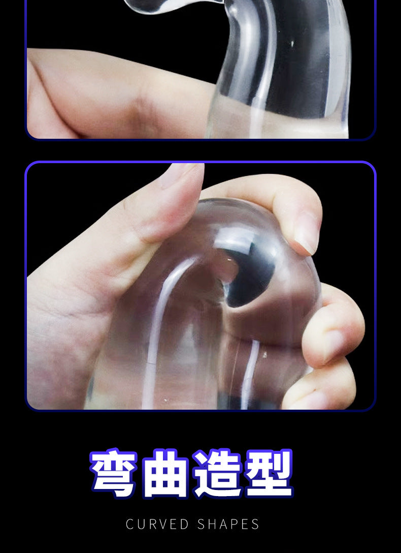 Vicky Shi Small Waist Transparent Anal Plug Soft Female Alternative sm Sexy Masturbator Toys