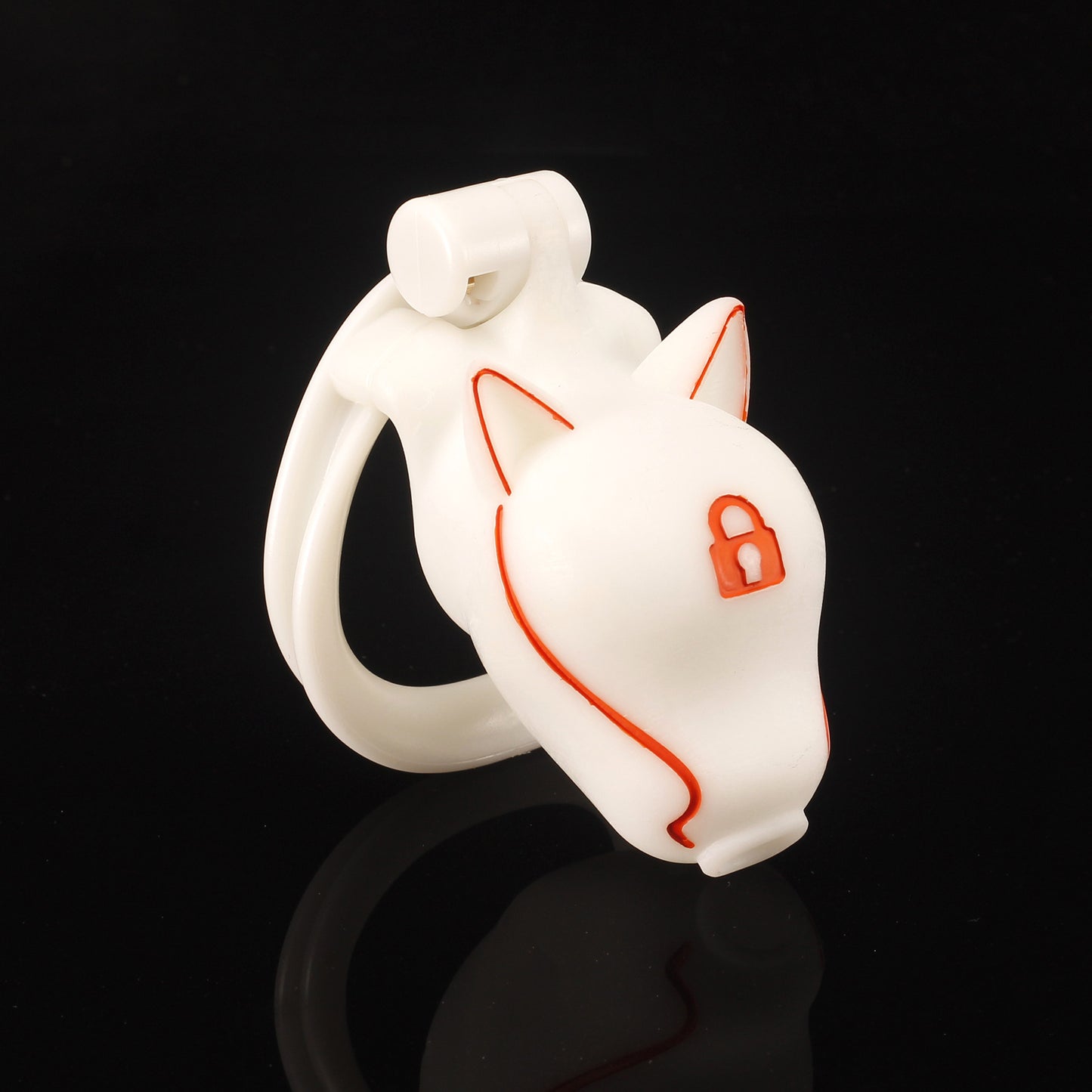 Love Teasing Dog Head Chastity Lock Cosplay Chastity Lock