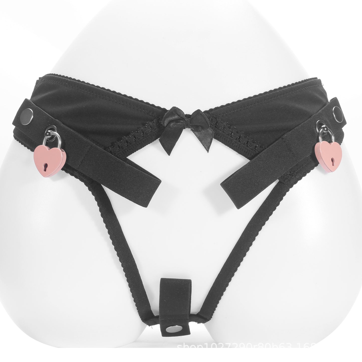 Sissy Male Chastity Lock Auxiliary Belt Underwear with Lock