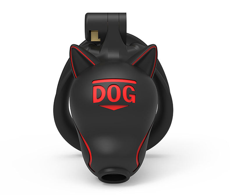 Love Teasing Dog Head Chastity Lock Cosplay Chastity Lock