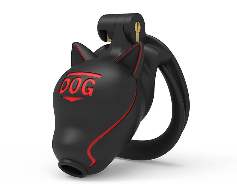 Love Teasing Dog Head Chastity Lock Cosplay Chastity Lock