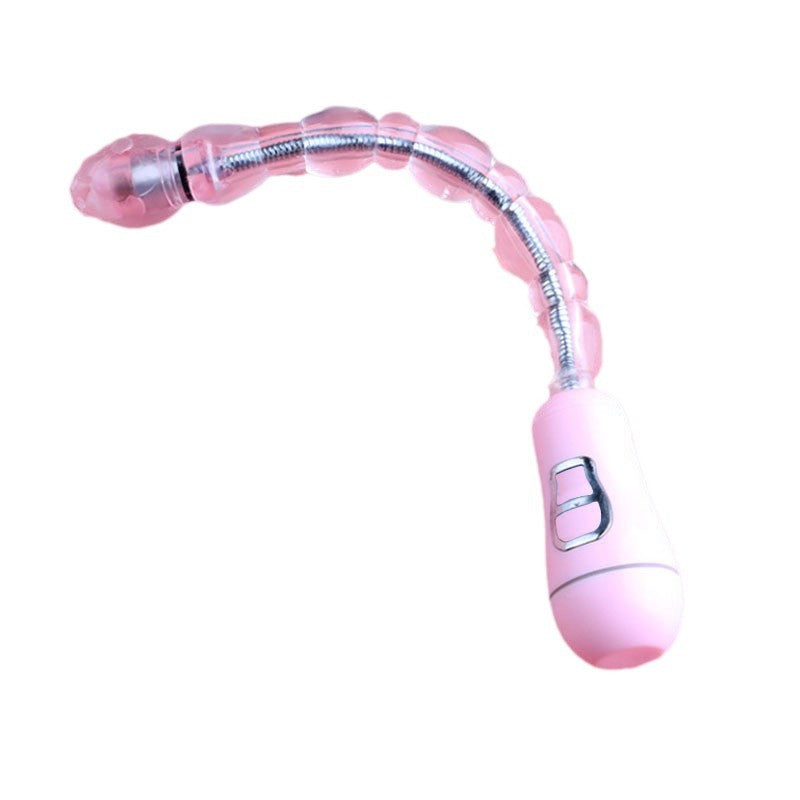 Female Anal Electric Bead Vibrator Rechargeable Anal Bead Plug Anal Masturbator Adult Sex Toys