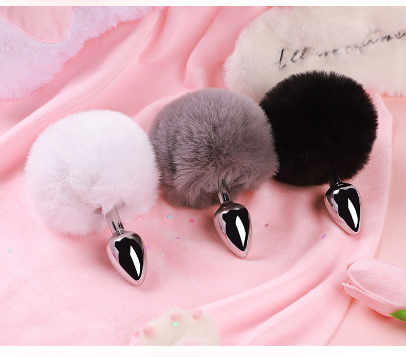 sm Mini Anal Plug Fox Tail Anal Stimulation and Enlargement Training Tool Transvestite Anal Toys Adult Products